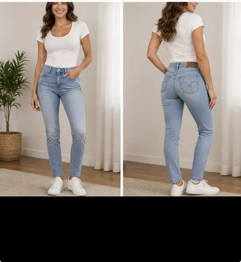 Signature by Levi Strauss Skinny Jeans Women’s 30x30 Light Wash Stretch